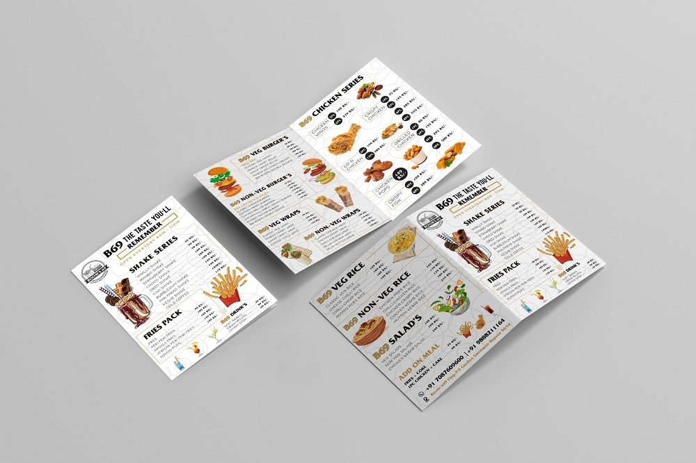 Menu design 5 by Brandingo